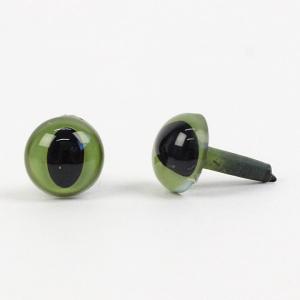 粘土 人形作り用資材 キャットアイ（グリーン 9mm）