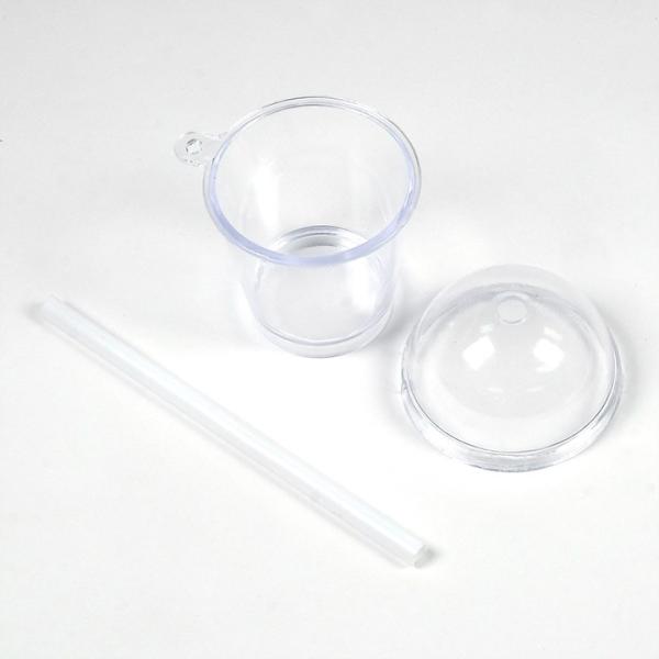 ドリンクカップ 1個｜レジン スイーツ食器 カップ スイーツデコレーション 素材 材料 ミニチュア ...