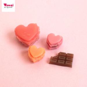 シリコンモールド ミニチュアスイーツ ハートマカ...の商品画像