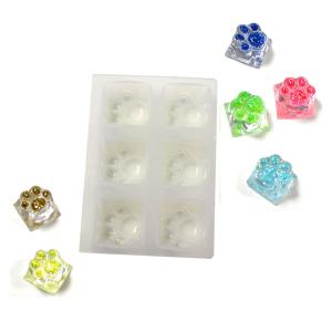 シリコンモールド 肉球 レジン型 立体 3d UVレジン クラフト | レジン シリコンモールド 立体 レジン型