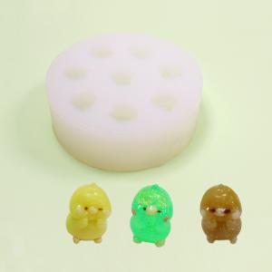シリコンモールドアヒルの浮き輪 No.12 | 動物 立体 レジン型 ぷっくり