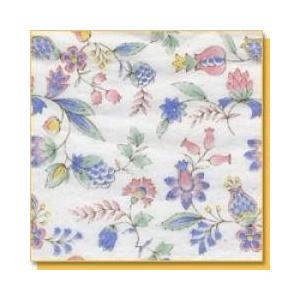 陶芸 下絵付用具 下絵用転写紙 オリエンタル風果物更紗 5色 35-32