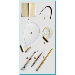 陶芸 道具セット ろくろ用基本セット