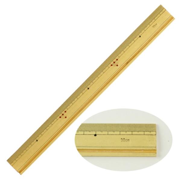 竹尺 30cm｜裁縫道具 ソーイング道具 製図用具 ソーイング定規 30cm ものさし 竹物差し 物...