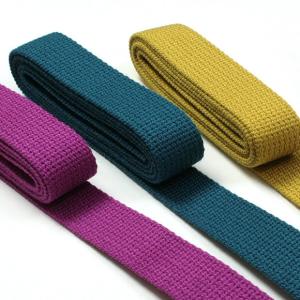 生地 テープ Cotton Memory アクリルテープ 巾25mm×1.5m 鞄テープ 持ち手テープ 2.5cm 無地 トーカイ