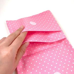 作り図 たたんで返して ポケットバッグ|レシピ...の詳細画像1