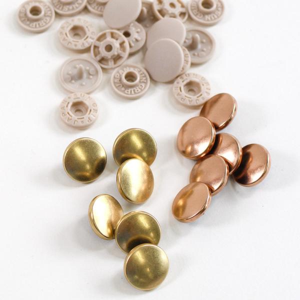 CHERRY LABEL プラスチックスナップ13mm 6組入 SMS | サンメタルスナップ カジ...