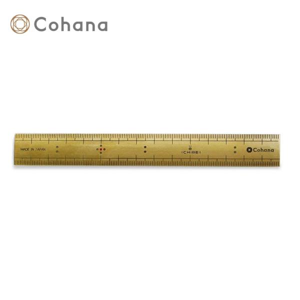 Cohana 真ちゅうの竹尺 15cm | Cohana ギフト KAWAGUCHI 河口 道具 地...