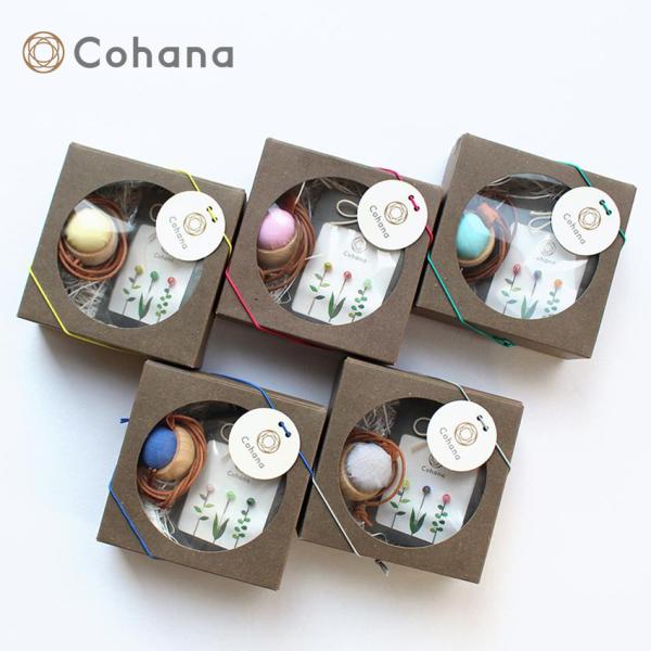 Cohana とんぼ玉の待針とヒノキのピンクッションネックレスセット | Cohana ギフト KA...