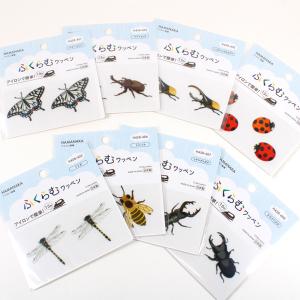 カブトムシ クワガタ アイロン接着のお名前ネームワッペン : 刺繍