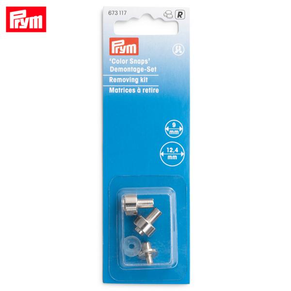 Prym プリム カラースナップ用取外しコマ（9.0mm/12.4mm用）673117 | バッグ ...