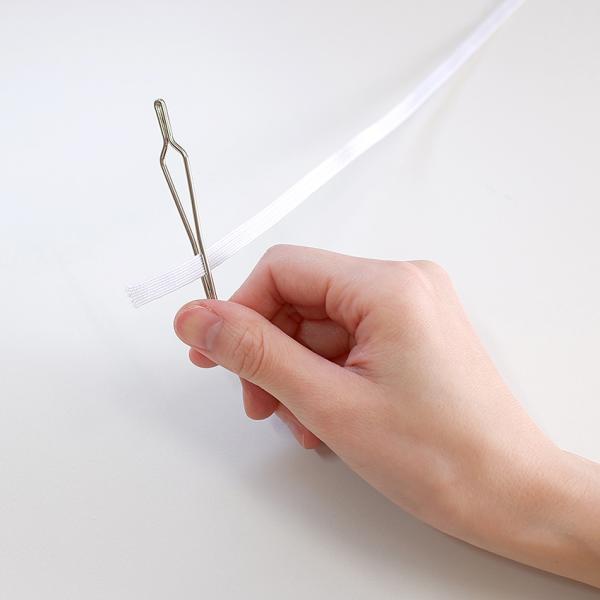 ミササ ゴムひも通し8cm No8157 | 平ゴム 丸ゴム 紐 テープ リボン 裁縫道具 ソーイン...