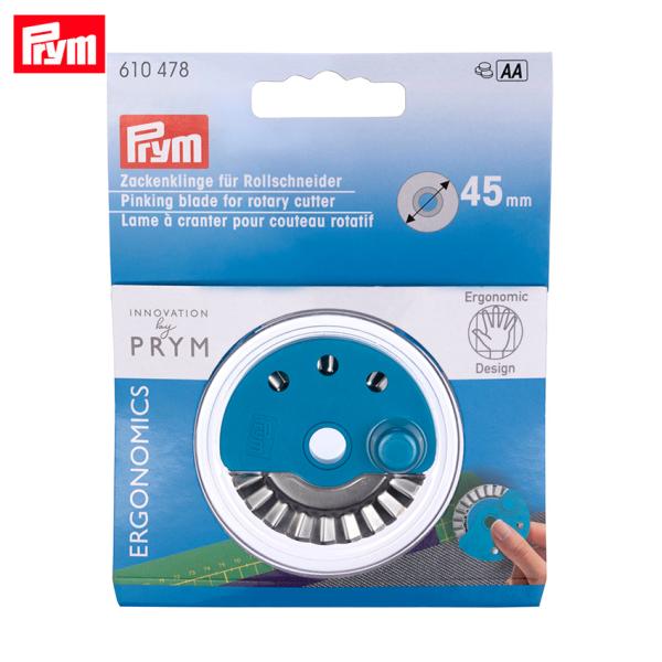 Prym プリム エルゴノミクス ロータリーカッター 替え刃 ピンキング 45mm 610478 |...