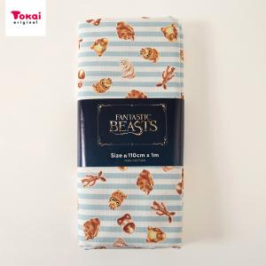 ハリー・ポッター ファンタスティック・ビースト ベーカリー柄 ストライプ オックス 1m カットクロス | 生地 布 布地 はぎれ カット布