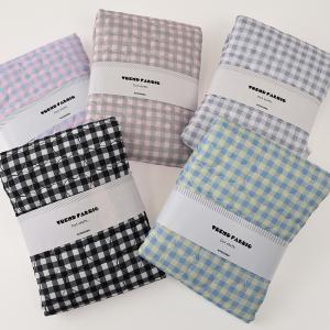 生地 布 チェックハートキルト 135×50cm カットクロス | 布地 はぎれ カット布 キルティング チェック柄 かわいい