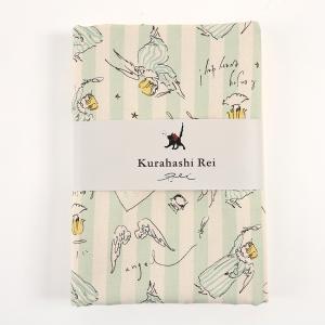 生地 布 KurahashiRei くらはしれい 天使からの手紙 オックス 50cm カットクロス | 布地 はぎれ カット布 かわいい