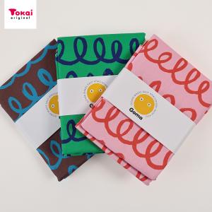 生地 布 Goma ぐるぐる オックス 70×50cm カットクロス | 布地 はぎれ カット布 料理創作ユニットGoma ゴマ コットン100％
