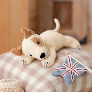 オーガニックコットンで作るブルテリアのぬいぐるみ手作りキット 犬