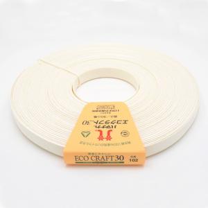 エコクラフトテープ 30m巻 102 白｜テープ 材料 クラフトテープ ハンドメイド｜shugale1
