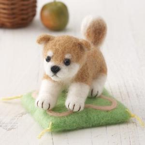 クラフト フェルト手芸 フェルト羊毛キット サンフェルト なごみ柴犬