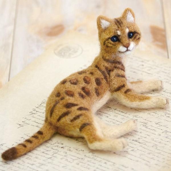 クラフト フェルト手芸 羊毛キット ベンガル｜ハマナカ｜