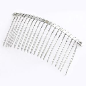 つまみ細工用 コーム シルバー TP-10 | 髪飾り ヘアアクセサリー金具
