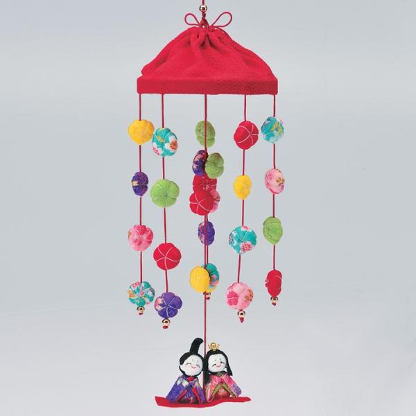 京ちりめん 花傘つるし雛 LH-149 | 手芸キット ちりめんキット ひなまつり ひな祭り 和調 ...
