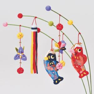 和調手芸 つまみ細工で作る 輪っかの鯉のぼり | 初節句 子供の日