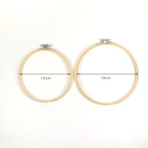 竹製刺繍枠 クラフトフレーム 15cm・18cm | 用品 用具