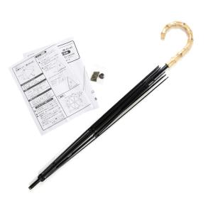 超爆安 未使用✳︎日傘キット✳︎傘骨✳︎6本型紙つき 型紙/パターン