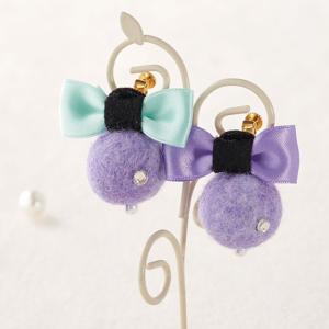 ゆめいろこものキット 羊毛ボールイヤリング 子ども手芸キット アクセサリー 夢色 イヤリング ゆめいろ ゆめかわ サンフェルト