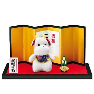 2021年 干支キット 京ちりめん 福ふくうし MF-25 タカギ繊維 牛 丑年 うし