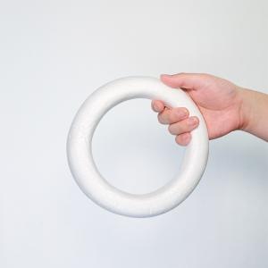 発泡リース 20cm 裏平タイプ リースベース...の詳細画像2