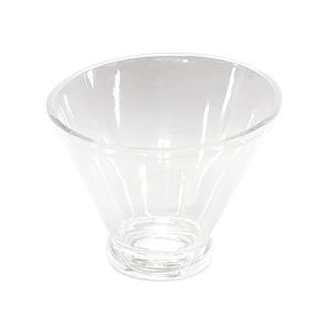 エルベール クラフト用ラウンドカップ HBR-380 ミニチュアベース アレンジ用 | ミニチュア グリーン 鉢 ディスプレイ クリアカップ