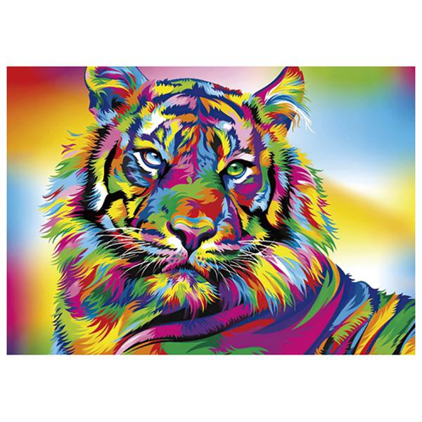 キラキラビーズアート タイガー SCB-391 ／ キャンバスサイズ 40×30cm エルベール |...