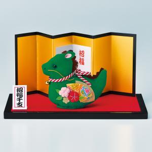 押絵豆色紙 吉兆丑 LH-167 手芸キット ちりめん押し絵 手づくり