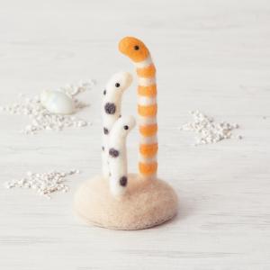 ニードルフェルトでつくる mofusand | フェルト羊毛 かわいい