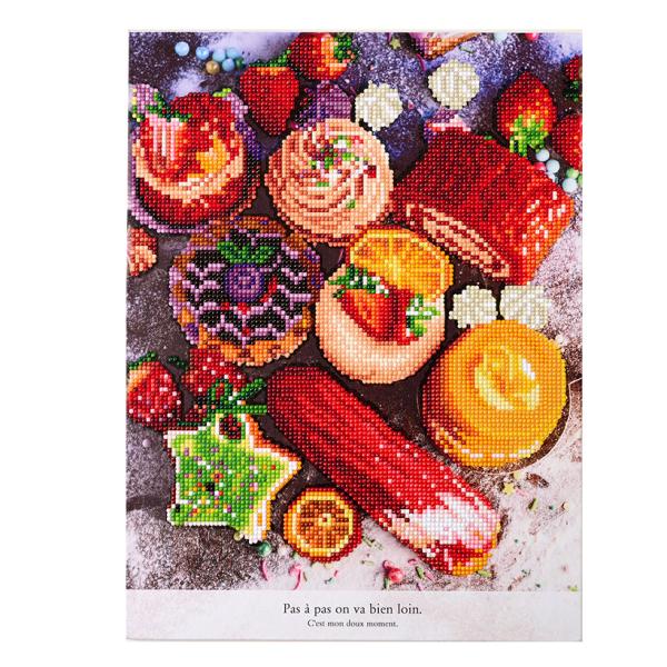 ダイヤモンドフィックス スィーツ  パティシエコレクション 30×40cm | ビーズキャンバスアー...
