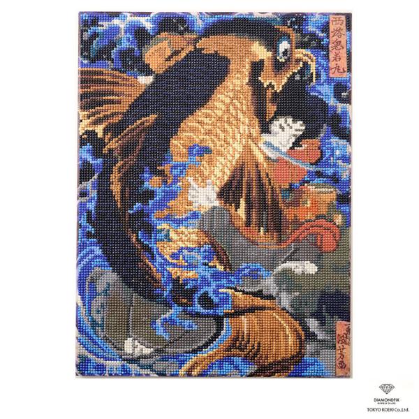 ダイヤモンドフィックス キット 浮世絵 西塔鬼若丸 30×40cm 10-4843 | 東京交易 ダ...