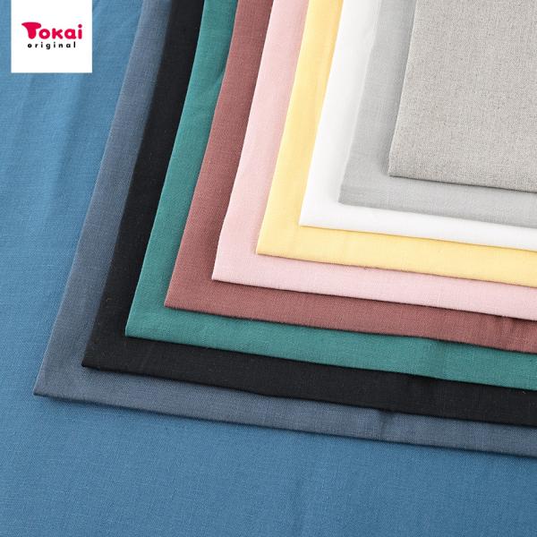 国産カラーリネンタンブラー 50cm単位｜切売り 切り売り 生地 布 布地 CRA−SEW vol．...