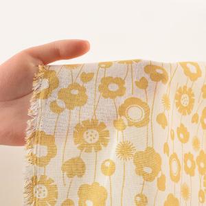 花柄2 顔料プリント モーリークロス 50cm...の詳細画像4