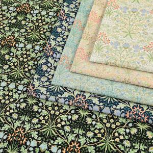 V&amp;A Fabric Collection ヒヤシンス シーチング 50cm単位｜切売り 切り売り 生地 布 布地 ロンドン ヴィクトリア&amp;アルバート博物館 コットン100％