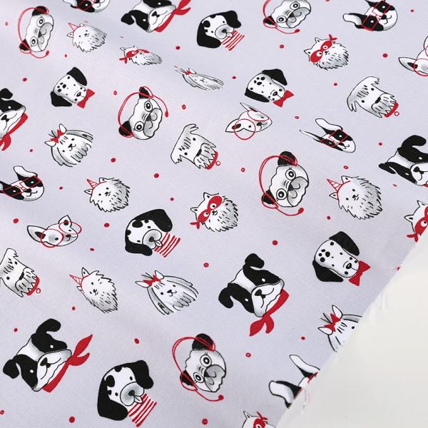 USAコットン POSH PUPS 50cm単位 | 切売り 切り売り 生地 布 布地 USAコット...