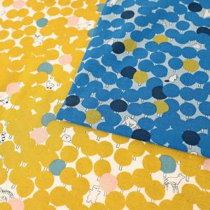marble SUD (マーブルシュッド) tree dot 綿麻シーチング 50cm単位 | 切売り 切り売り 生地 布 布地