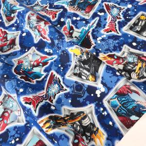 ウルトラマンオメガ インクジェット オックス 50cm単位 | 切売り 切り売り 生地 布 布地 コットン100％