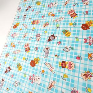 アンパンマン フルーツ柄 ブロード 50cm単...の詳細画像1