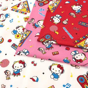 sanrio（サンリオ） ハローキティ ギンガム オックス 50cm単位｜切売り