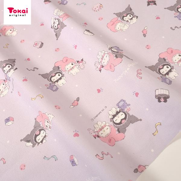 サンリオ マイメロディ&amp;クロミ エンジェル オックス 50cm単位 | 切売り 切り売り 生地 布 ...