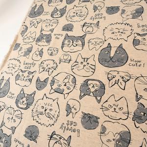 Doodle Animal Cats face...の詳細画像1
