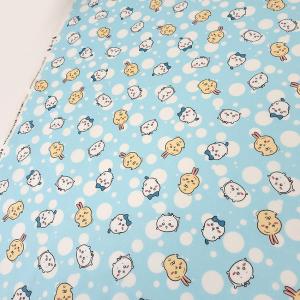 ちいかわ ドット柄 シーチング 50cm単位 ...の詳細画像1